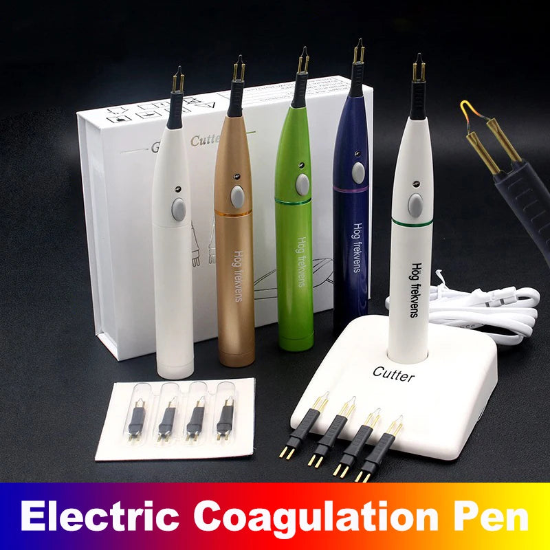 Veterinary electric coagulation pen, cautery pen,