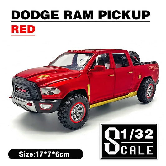 1/32 Scale RAM TRX Pickup Truck Alloy Diecast Toy Cars 