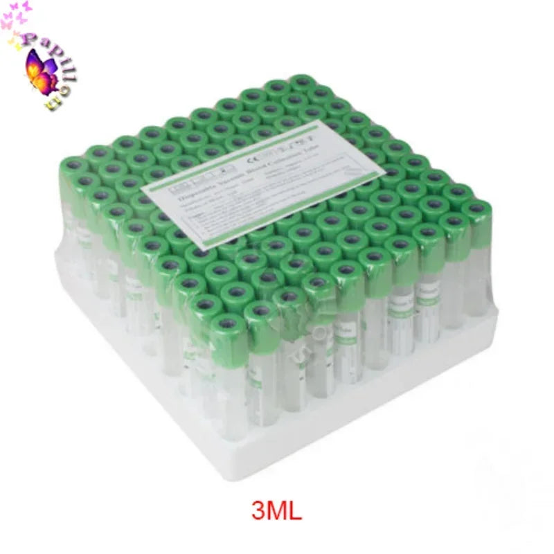 Equipo de laboratorio médico para la extracción de sangre al vacío, tubos, tubos EDTA, suministros para mascotas, 2/3/5ML