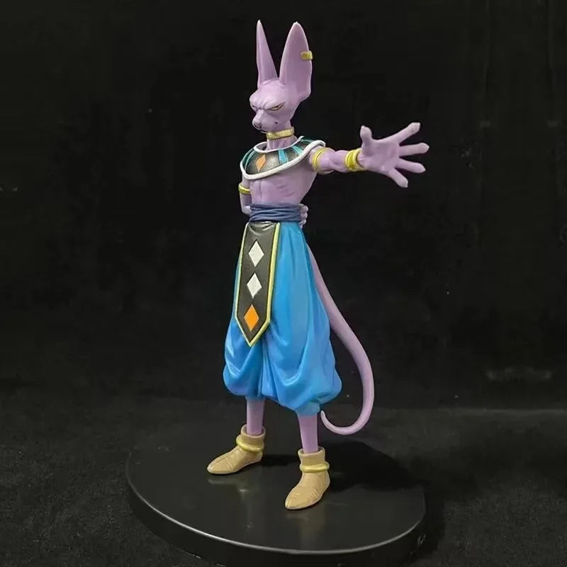 Figura de Anime de Dragon Ball Z Beerus, Gods Of Destruction, Dxf, Whis Beerus, 20cm, estatua de Pvc, modelo de colección, juguete Gif