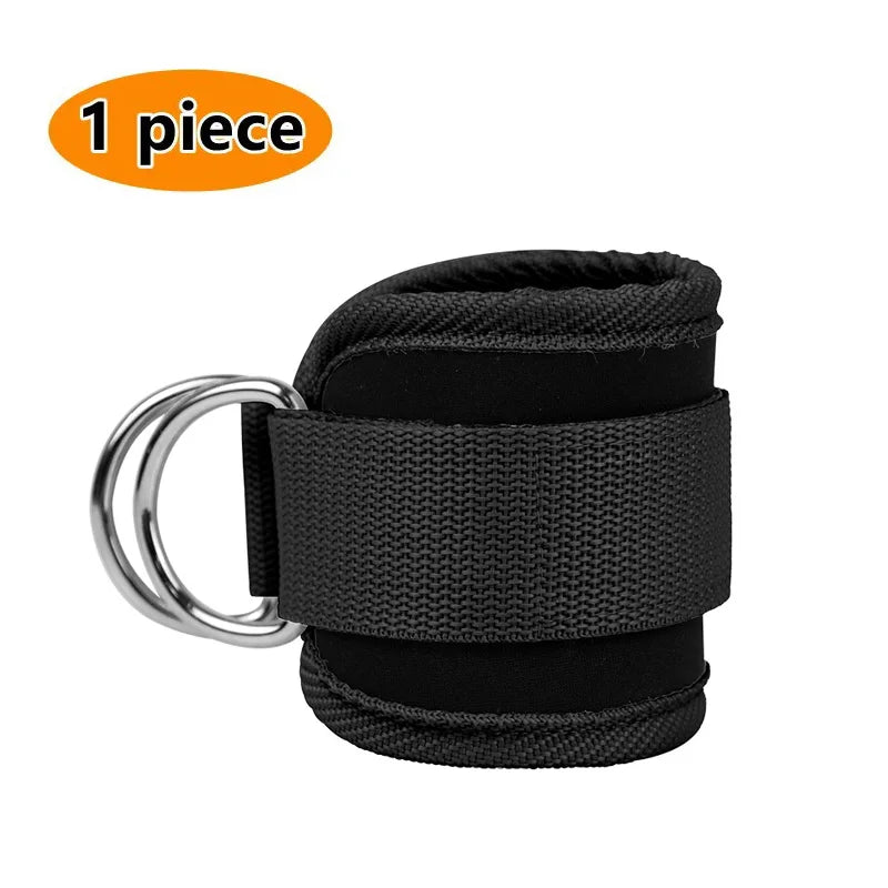 Cable Ankle Straps Double D Ring Ankle Cuffs for Training 