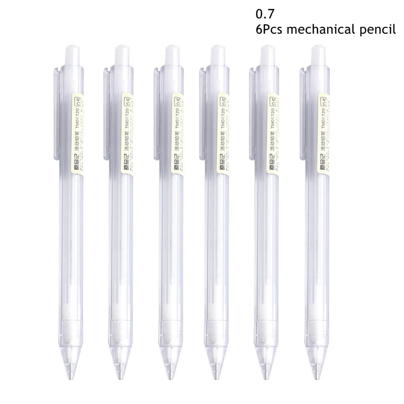 HB/2B Automatic Pencil Set 0.5/0.7mm Pair Mechanical Pencil Refill