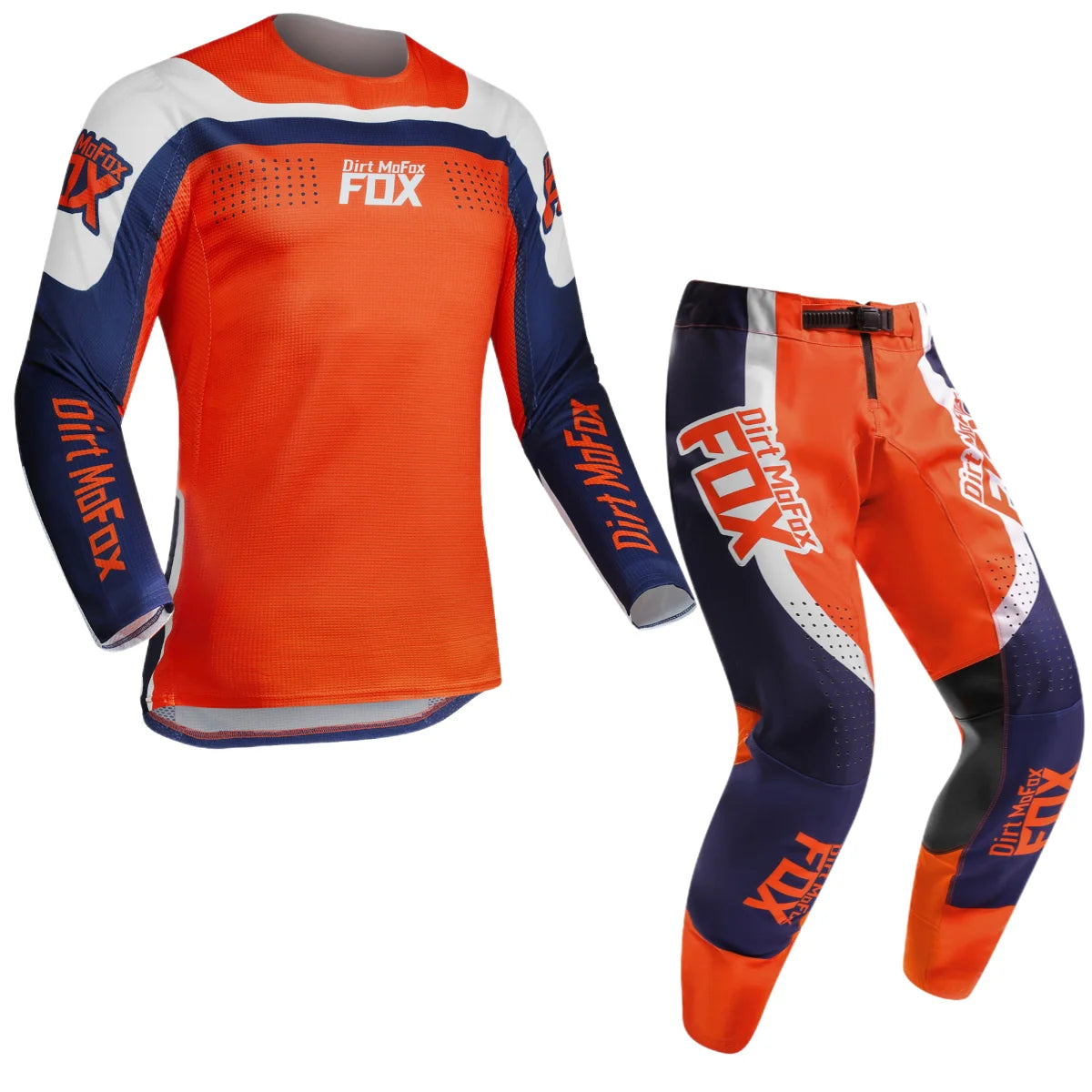 Dirt MoFox Motocross Racing Clothing Set Motorcycle Jersey and Pants 