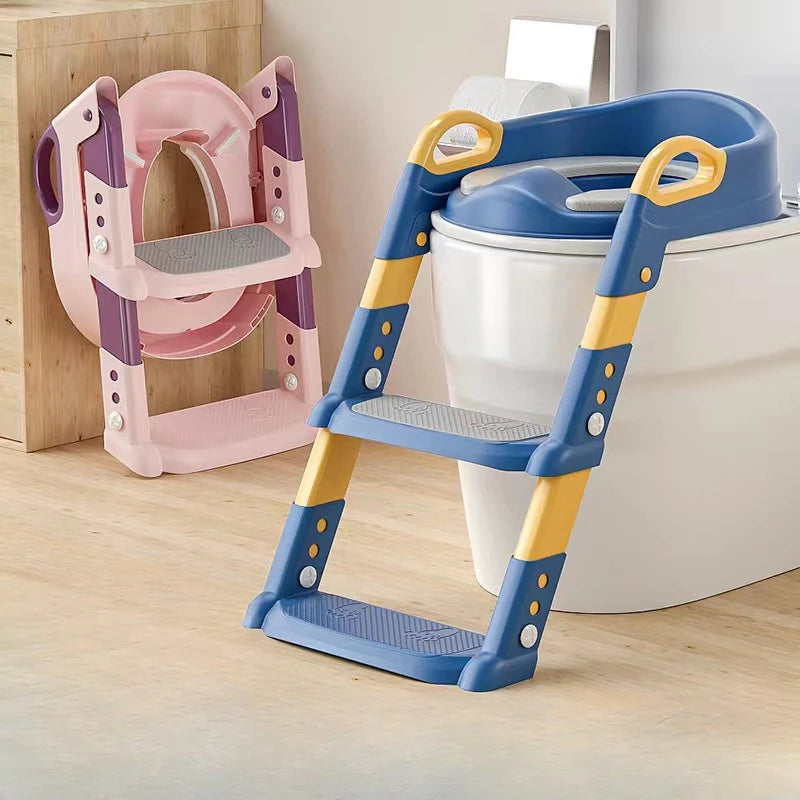 Children's step toilet folding foot stool multi-function toilet