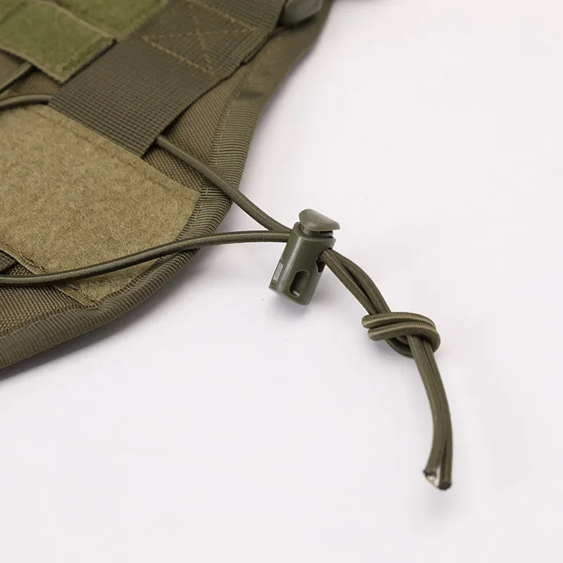 Arnés táctico ajustable para perros grandes, chaleco reflectante de entrenamiento para mascotas, de fácil Control, servicio militar