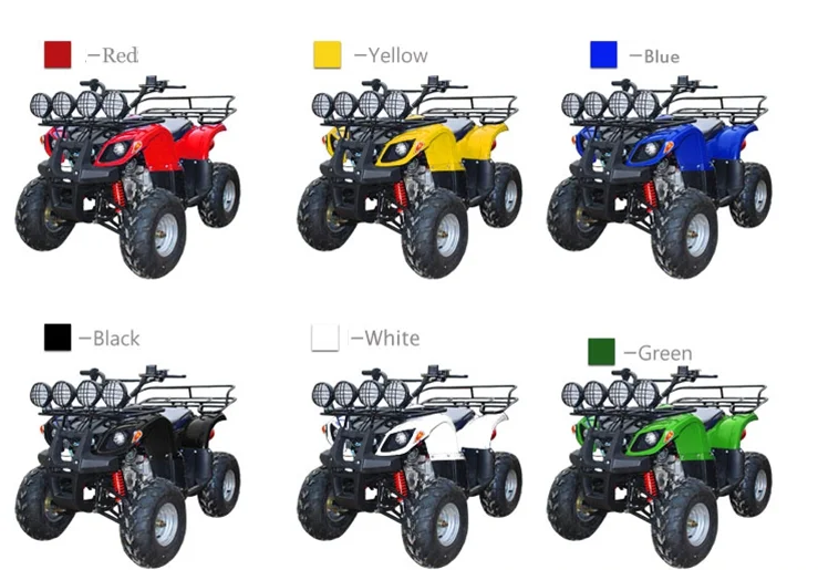 ITLY-buggy de playa de cuatro ruedas, todoterreno, montaña, ATVcustom, 125cc, 1