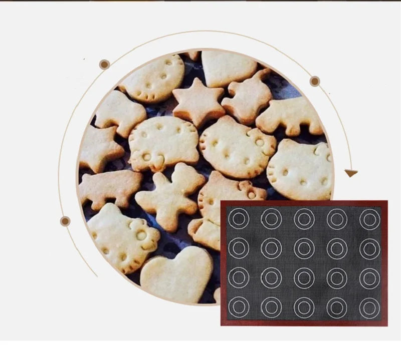 Perforated Silicone Baking Mat Non-Stick Baking Liner 