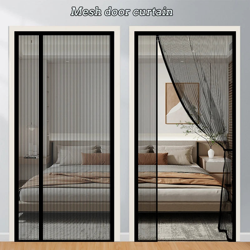 Magnetic Screen Door Curtain Non-woven Fabric Anti-mosquito Mosquito Net