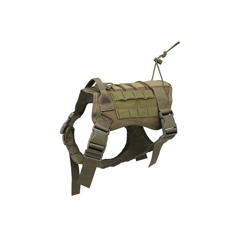 Arnés táctico ajustable para perros grandes, chaleco reflectante de entrenamiento para mascotas, de fácil Control, servicio militar
