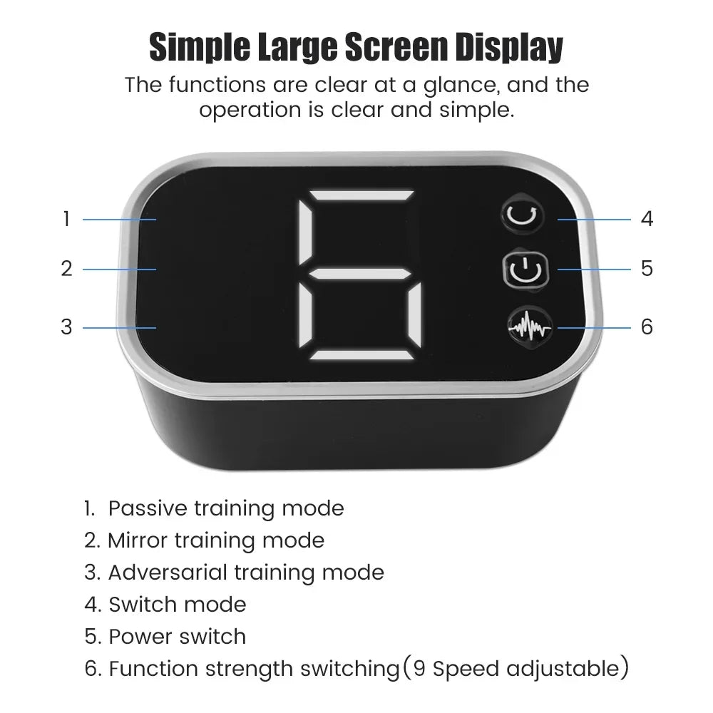 Left and Right Hand Finger Rehabilitation Exerciser Gloves 