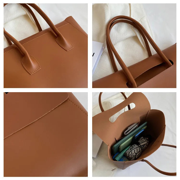 Bolso de mano de alta calidad para mujer, bolsa de mano de diseñador de gran capacidad, de lujo, versión coreana, Retro, de viaje,