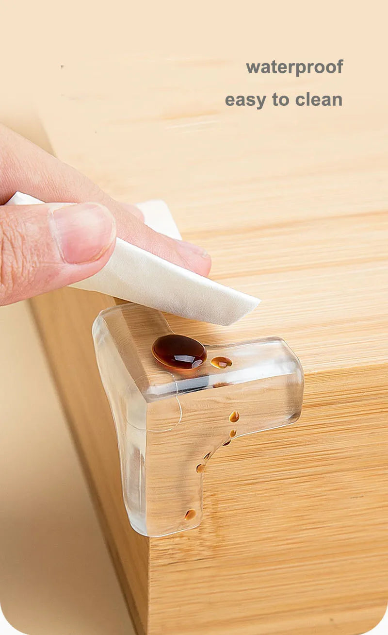 Protector de silicona para niños y bebés, cubierta de protección de bordes de