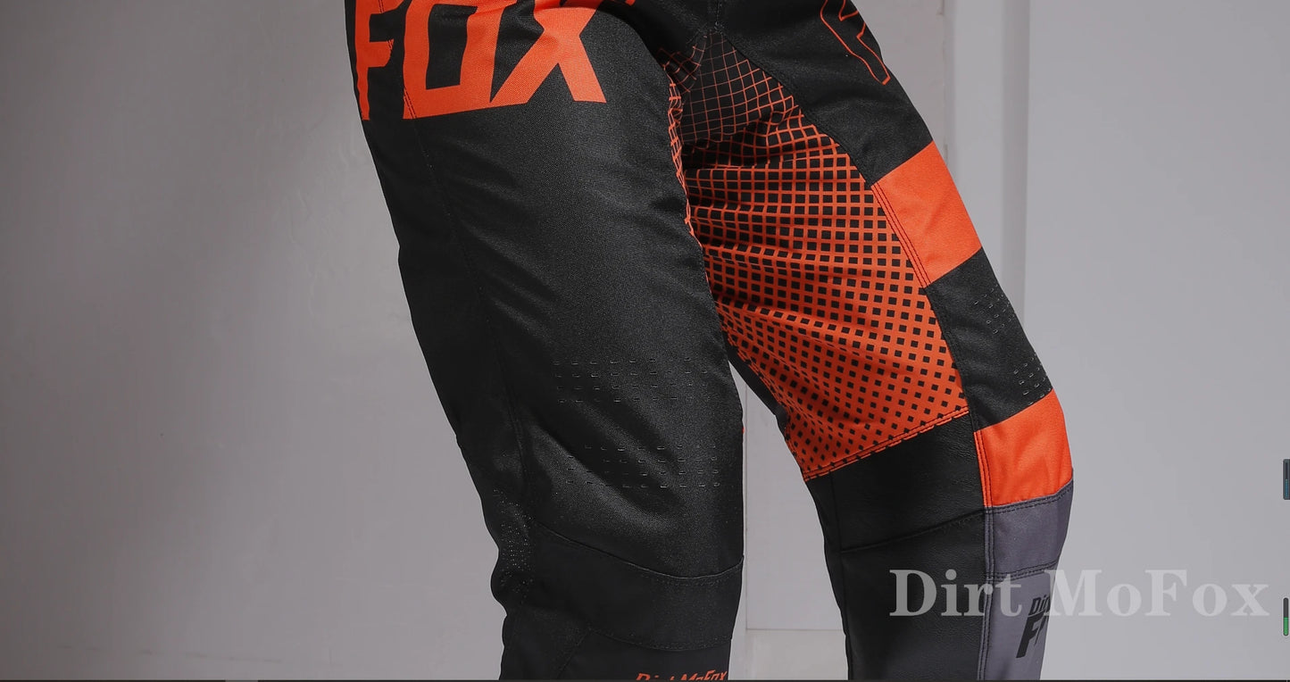 Dirt MoFox Motocross Racing Clothing Set Motorcycle Jersey and Pants 