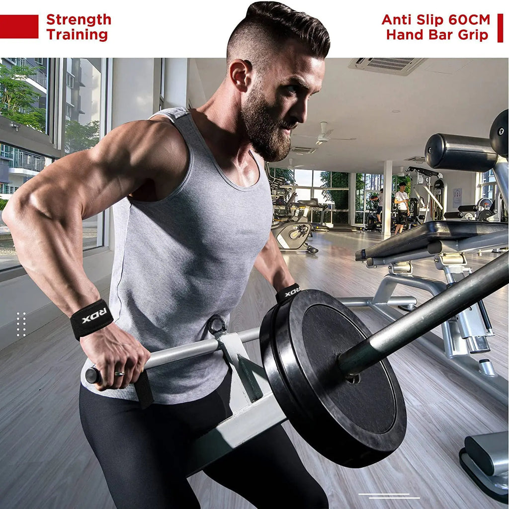 Weight Lifting Wrist Strap Support Bodybuilding Dumbbells ru 
