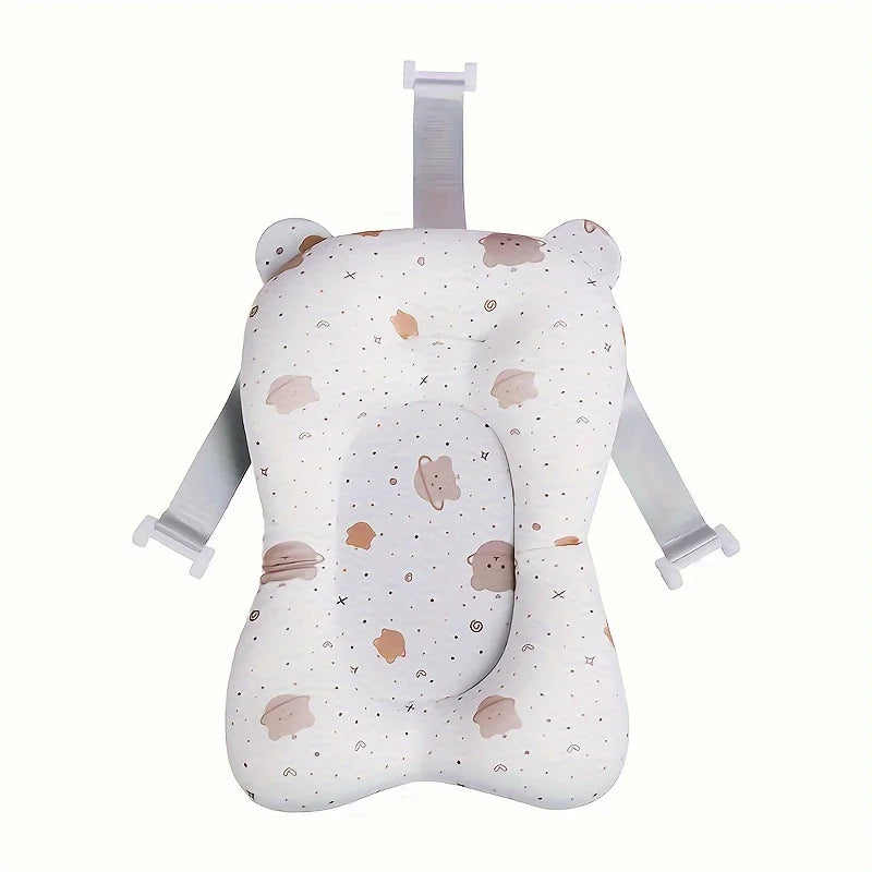Cubo de baño de silicona para bebé, accesorio plegable con sensor de temperatu