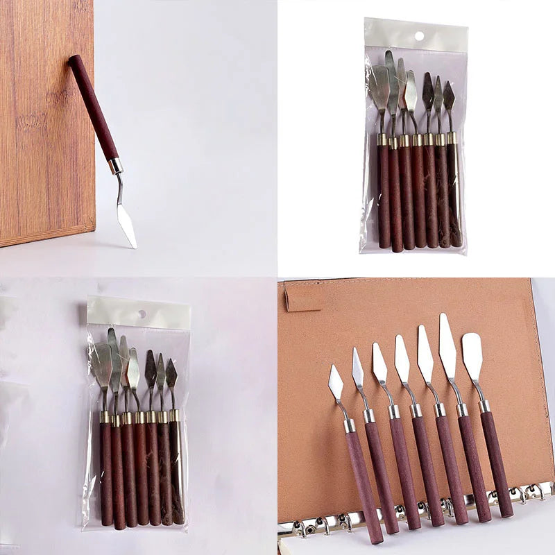 Stainless steel fondant cake spatula, cream mixing scraper, 