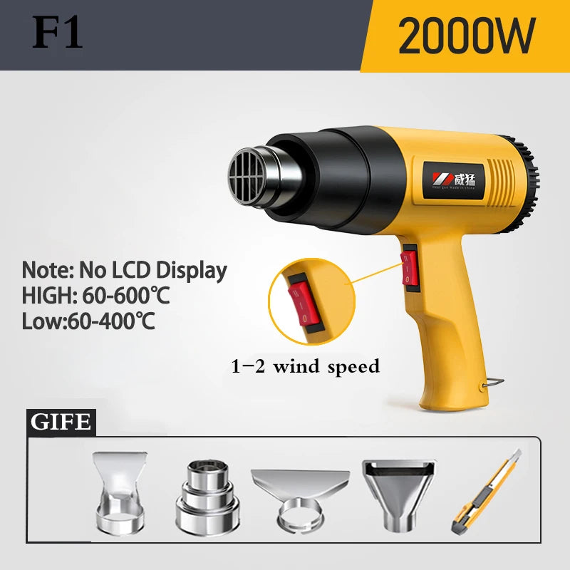 2000W,2200W,2500W,2800W hot air gun Digital temperature display 