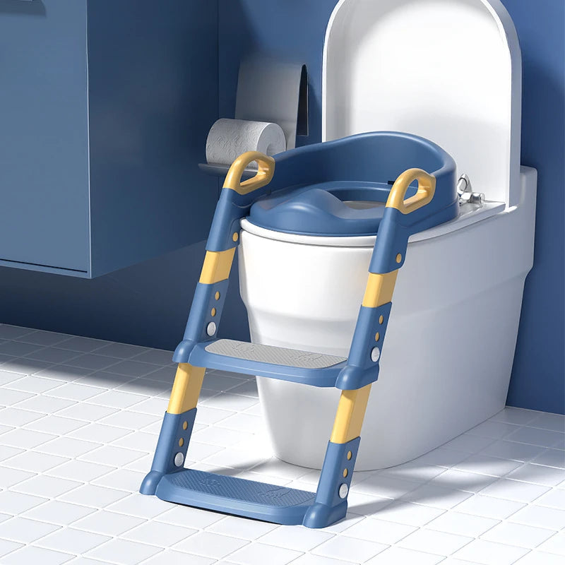 Children's step toilet folding foot stool multi-function toilet