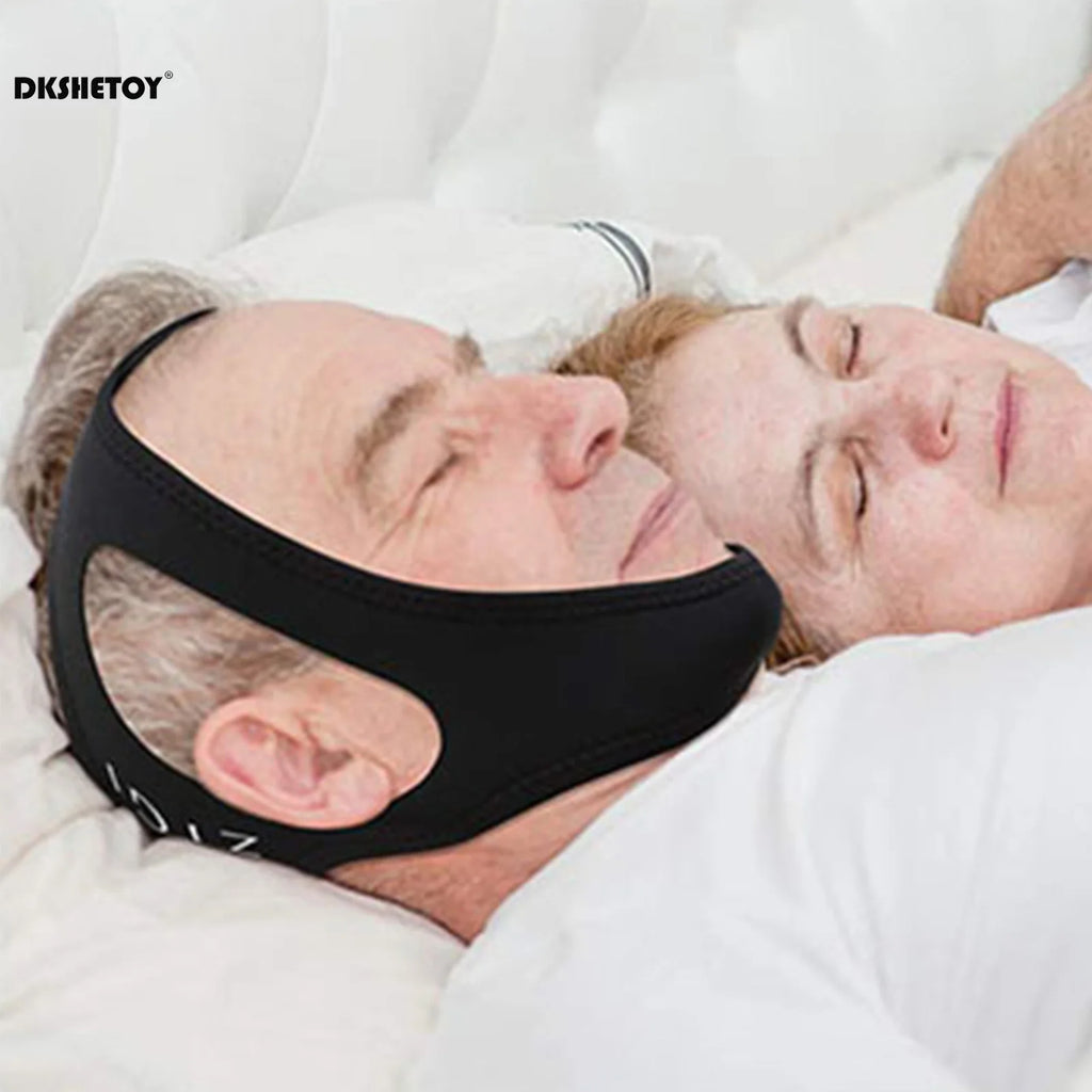 Adjustable Anti Snoring Mouth Guard Belt Stop Snoring Strap 