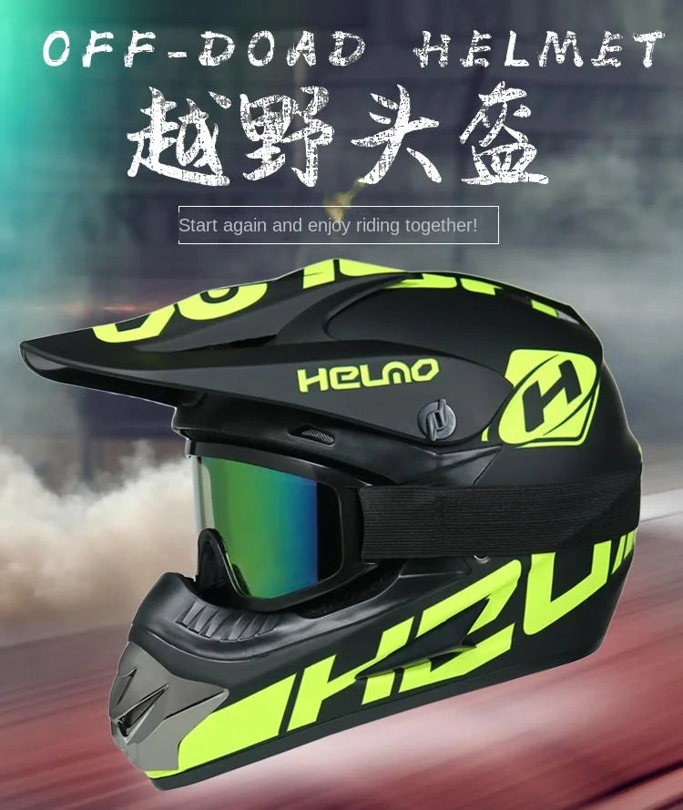 Free shipping 3 pieces of motorcycle helmet gift off-road helmet for boy