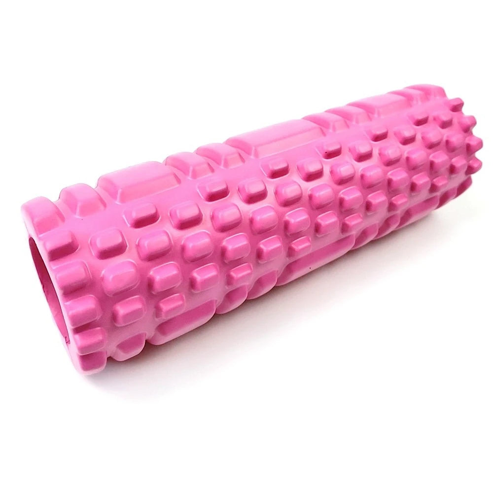 Rodillo de masaje de espuma, columna de Yoga hueca, equipo de Fitness para masaj