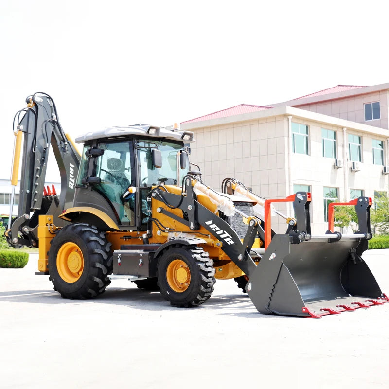 Mini Excavator Backhoe All in One Compact Tractor with Loader and Ret 