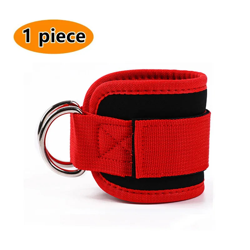 Cable Ankle Straps Double D Ring Ankle Cuffs for Training 