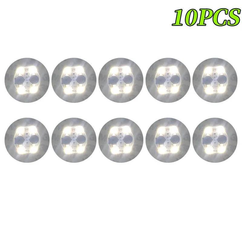 Luces LED para posavasos, decoración luminosa de 5/10/30 piezas para Bar, KTV,