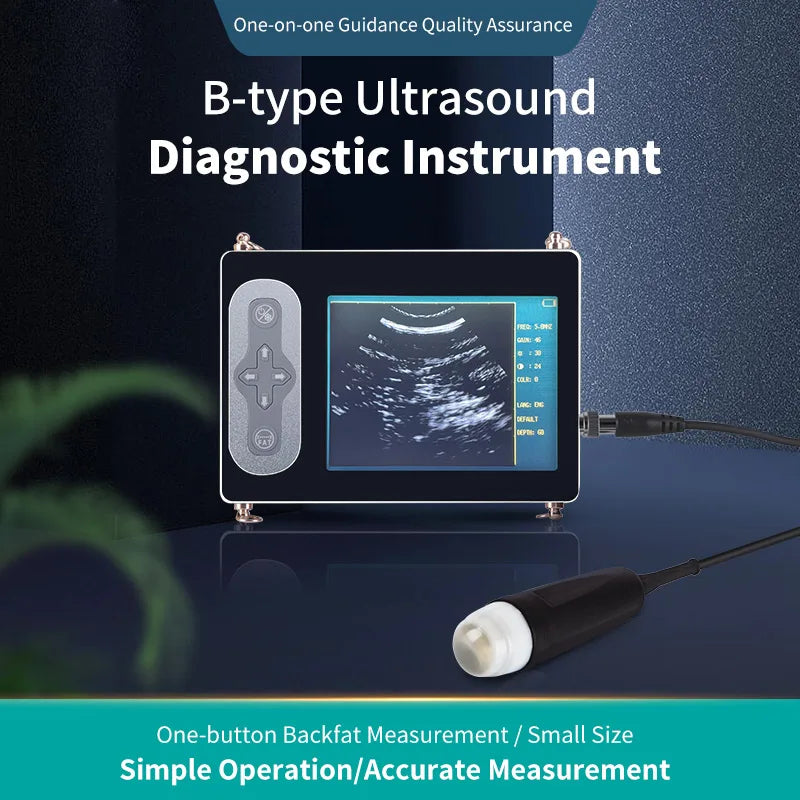 Portable Veterinary Ultrasound Scanner for Dog Cat Livestock Cow ce 