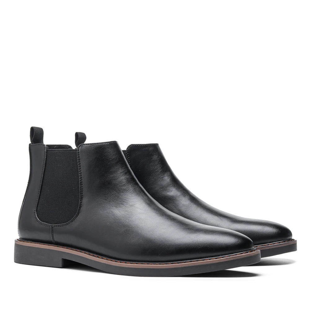 Botas Chelsea de estilo Retro para hombre, botines cómodos a la moda, 40 a 46, n. ° KD5241, 2023