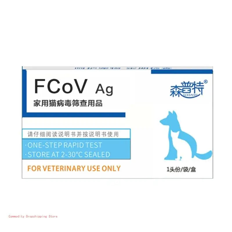 Cat dog distemper card parvovirus detection pet CDV FPV CPV CCV strip p 