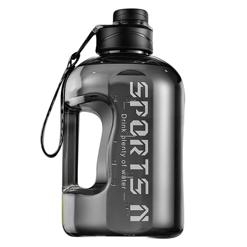 Men's Large Capacity Sports Water Bottle Wireless Water Po