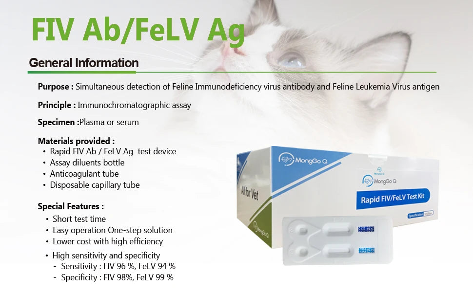 Pet Hospital Diagnostic Test Kit Virus Detection 