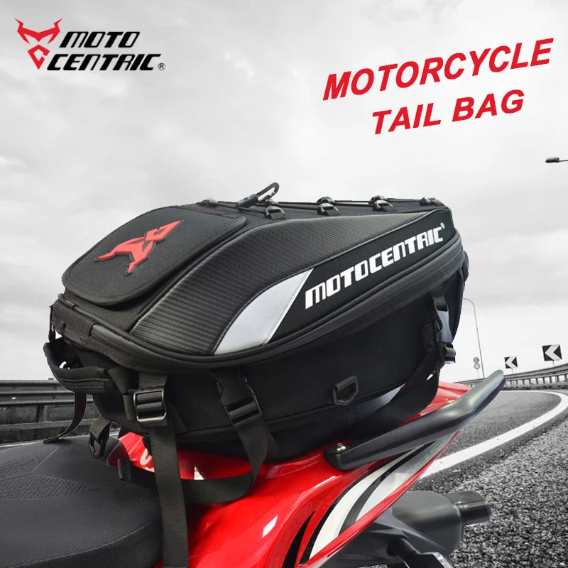 Bolsas para asiento trasero de motocicleta, mochila impermeable multifuncional p