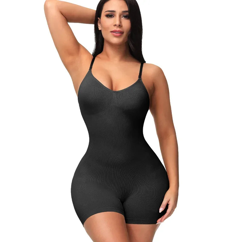 Body Original de alta elasticidad para mujer, ropa moldeadora de barriga, Tanga