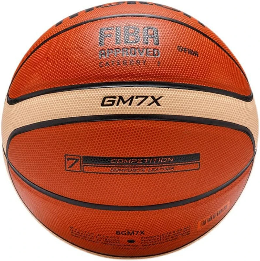 Molten GM7X pelota estándar de baloncesto para hombre y mujer, equipo de pelota de entrenamiento con certificación oficial