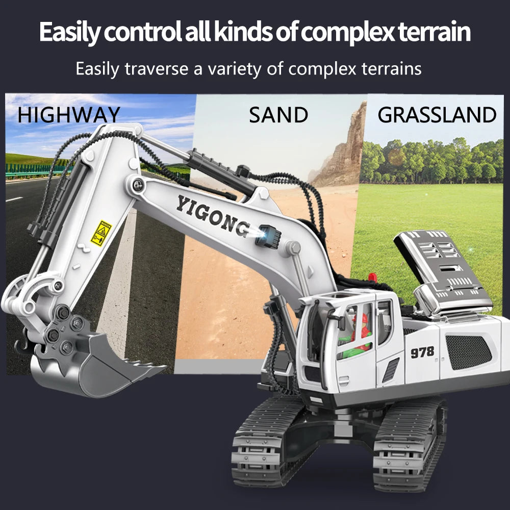 2.4G Remote Control Excavator Engineering Vehicle Truck Truck 