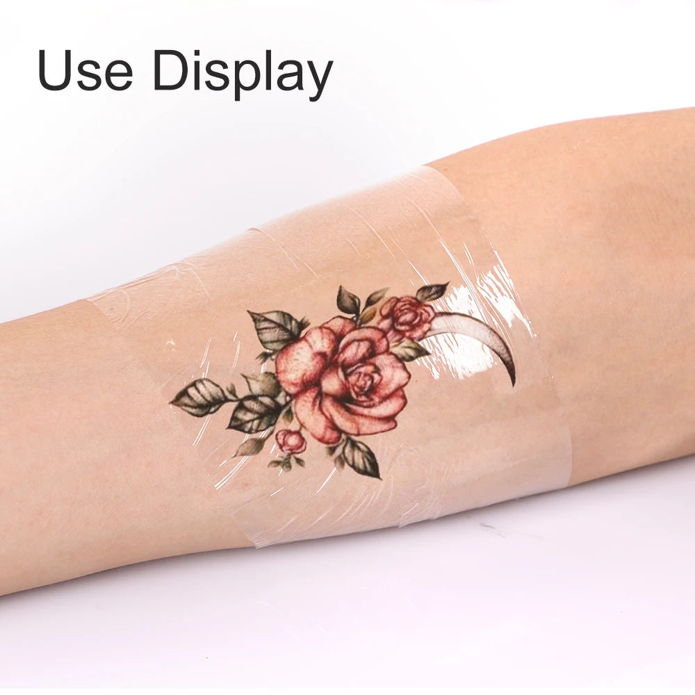 Disposable plastic tattoo film transparent cover for micro 