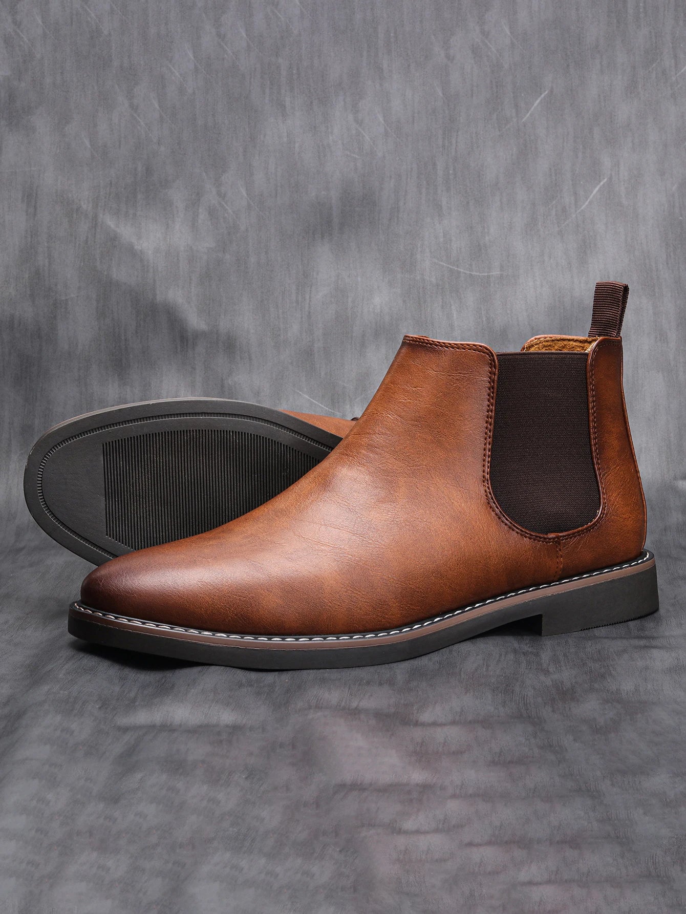 Botas Chelsea de estilo Retro para hombre, botines cómodos a la moda, 40 a 46, n. ° KD5241, 2023