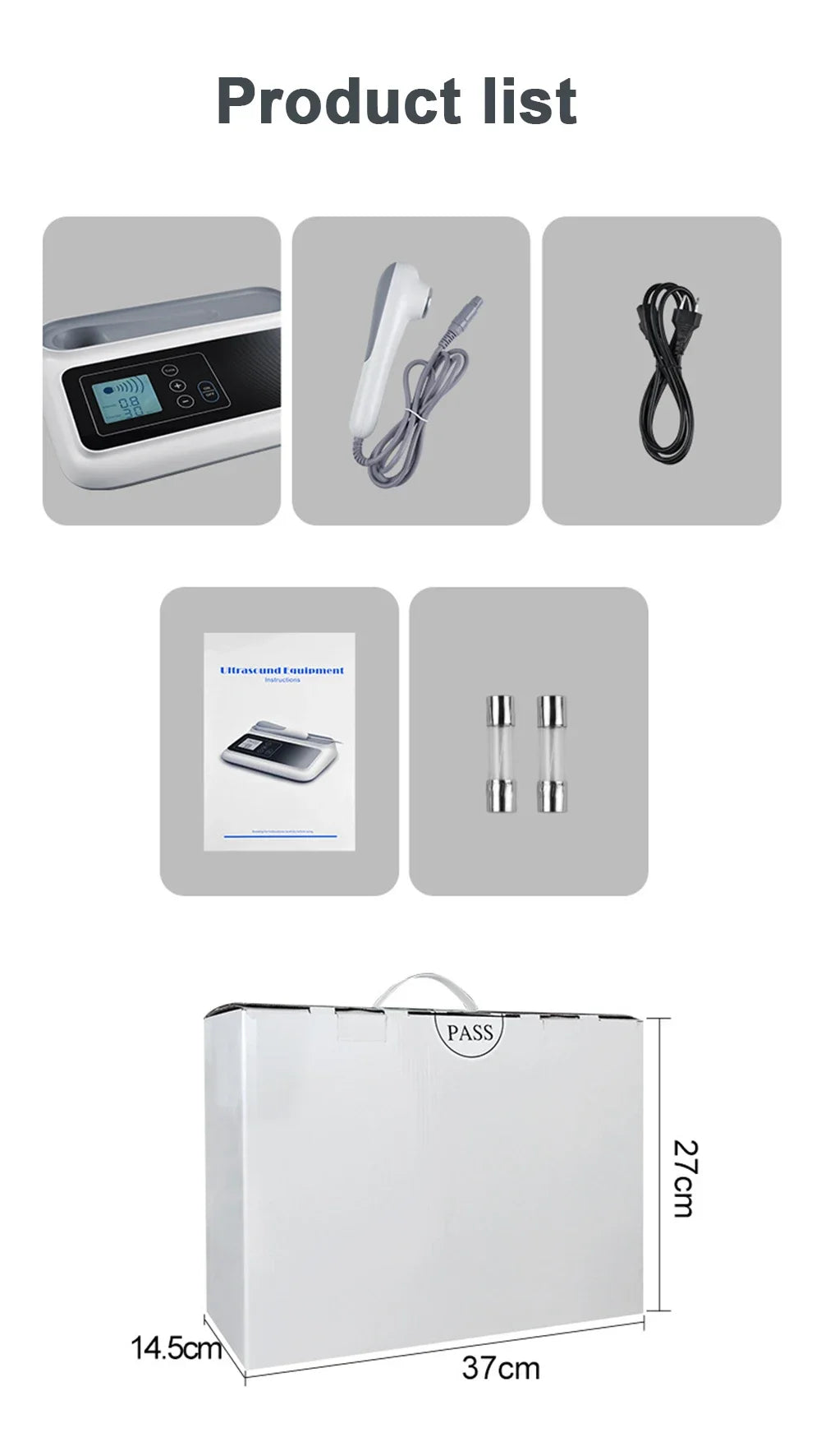 Ultrasonic Therapy Machine for Pain Relief Joint Massage 