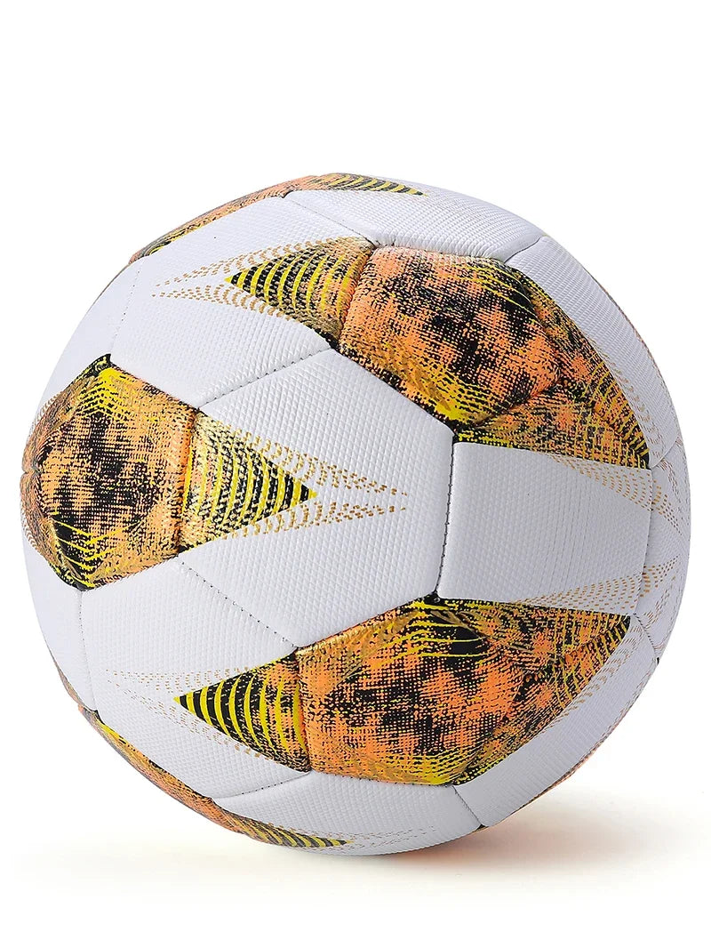 Standard size 5 soccer ball, machine sewn soccer ball, p