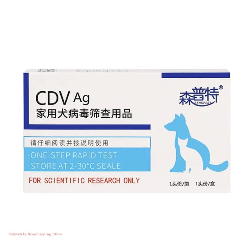 Cat dog distemper card parvovirus detection pet CDV FPV CPV CCV strip p 