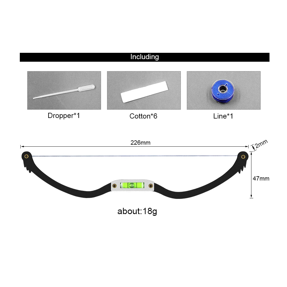 Metal Rope Mark Ruler for Semi-permanent Eyebrow Positioning,