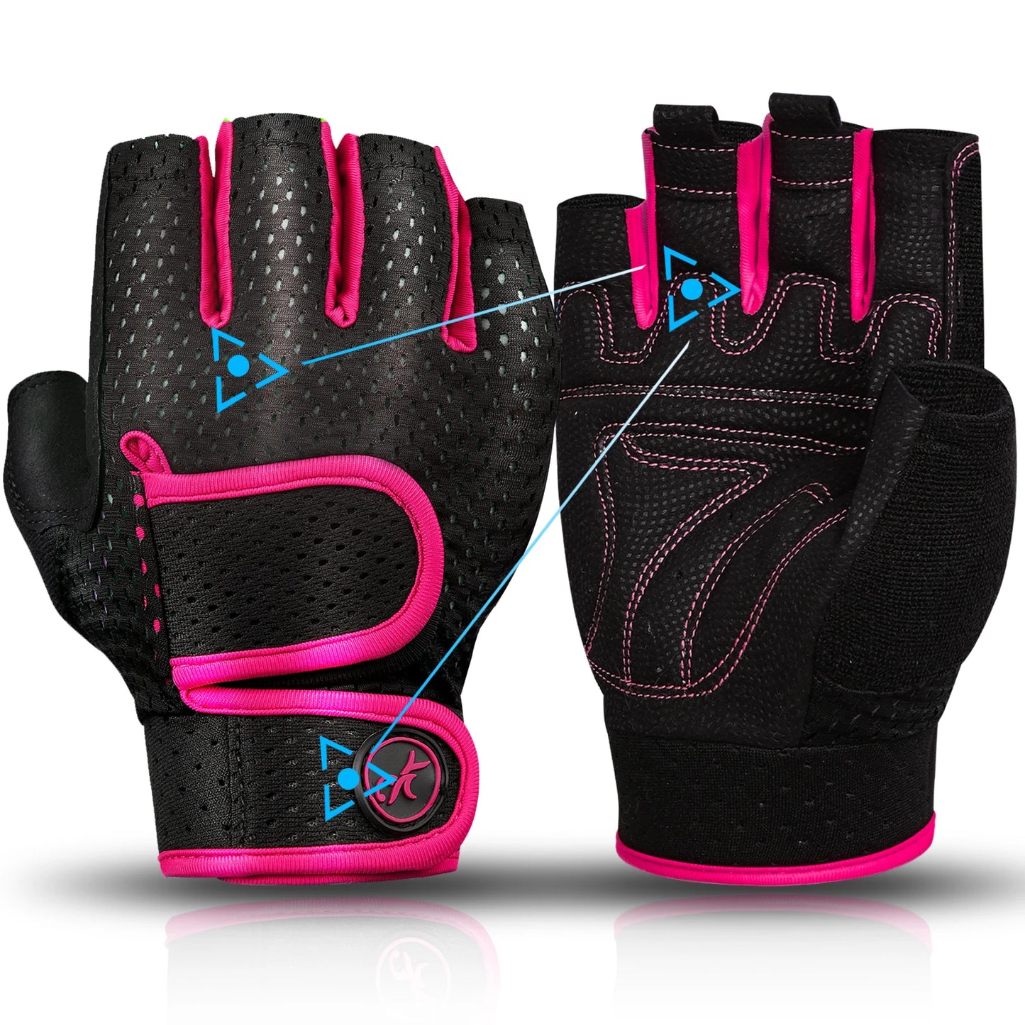 MOREOK-guantes de gimnasio antideslizantes para hombre, almohadillas de 3MM para entrenamiento de fuerza, levantamiento de pesas, Kettlebell, ejercicio, Fitness