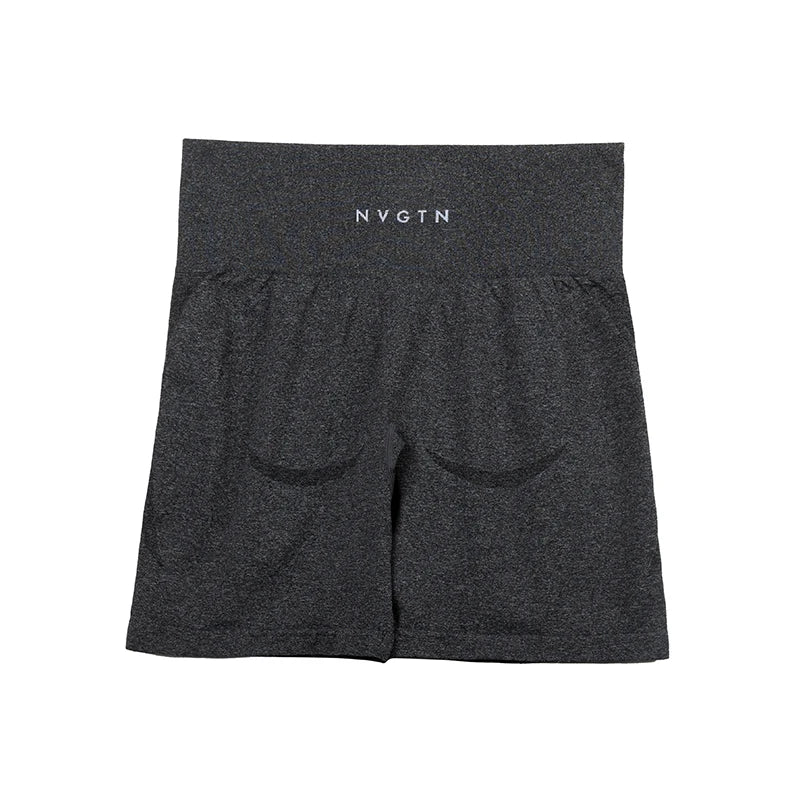 NVGTN-pantalones cortos sin costuras para mujer, Shorts de entrenamiento con realce, ropa deportiva para gimnasio, Yoga