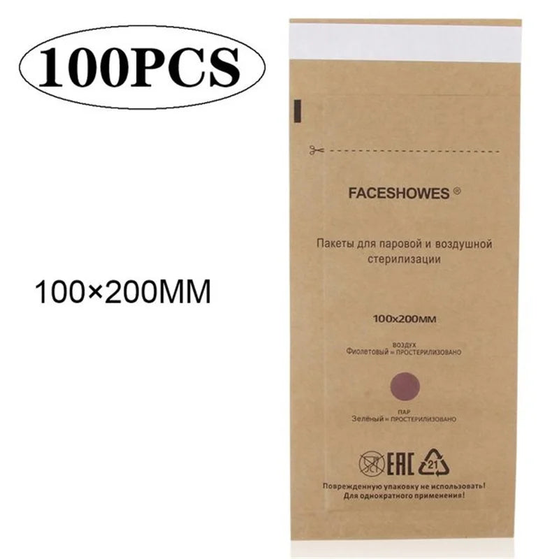 Disposable Disinfection Bag for Nail Tools Kraf Sterilizer