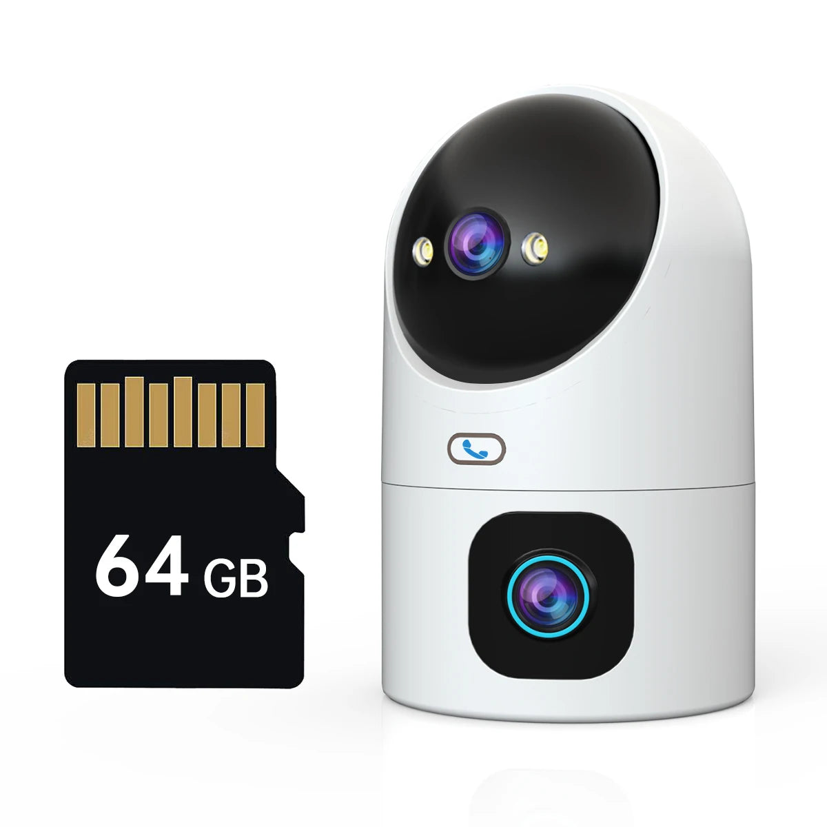 JOOAN-cámara de vigilancia IP PTZ 4K 5G Wifi, lente Dual, pantalla Dual, seguim