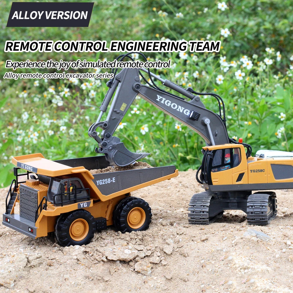 2.4G Remote Control Excavator Engineering Vehicle Truck Truck 