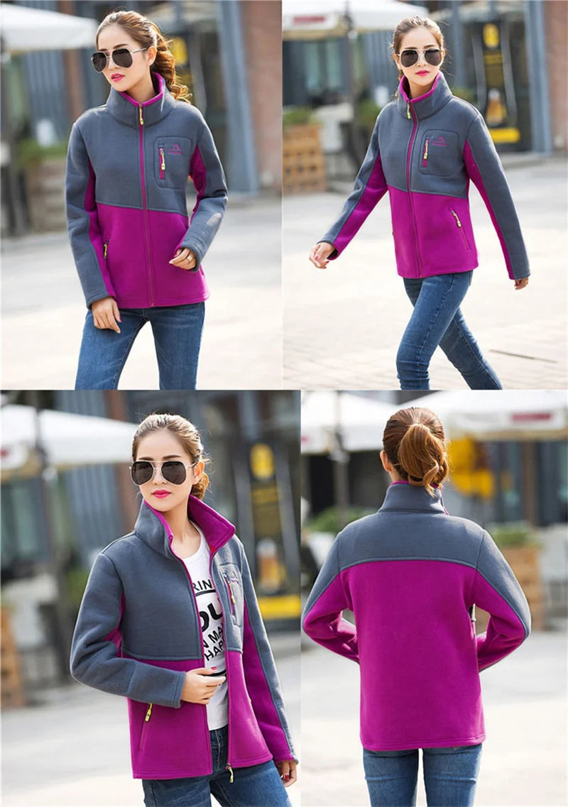 Plus Size Thick Plush Sweatshirt Women's Young and Medium Fleece Coat 