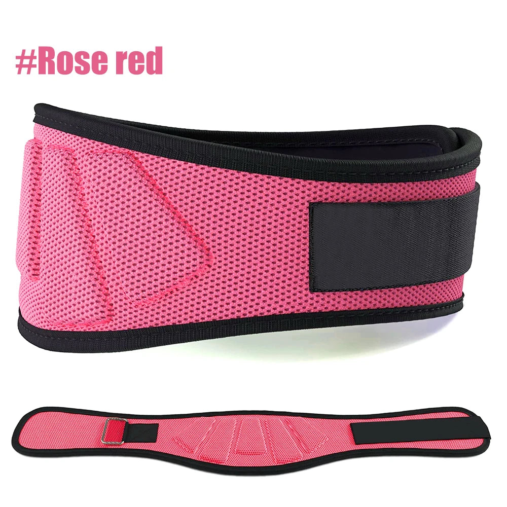 Cinturones deportivos para levantamiento de pesas, soporte Lumbar para la espalda, entrenamiento de fuerza, sentadillas, levantamiento de pesas